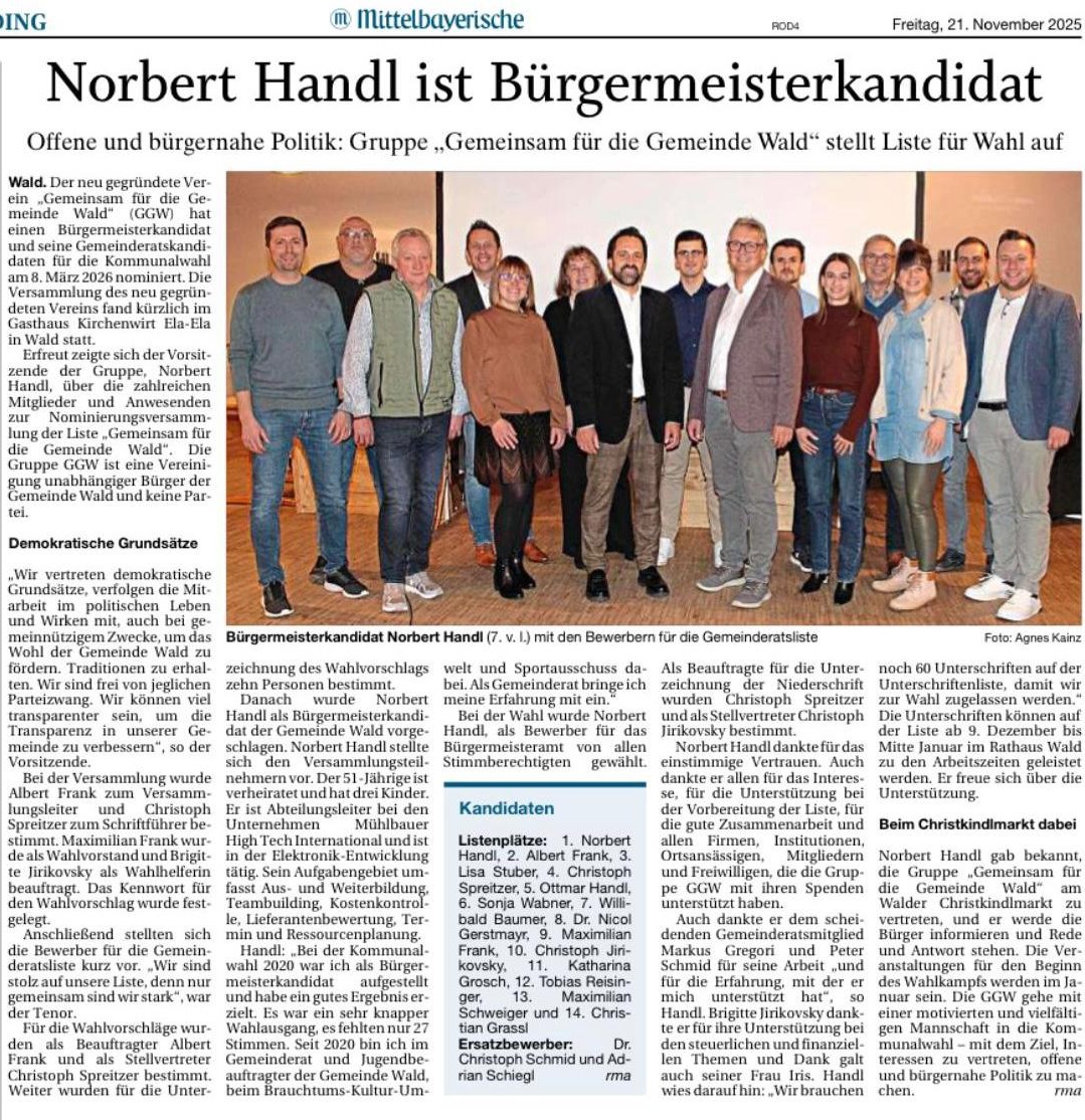 Nominierungsversammlung